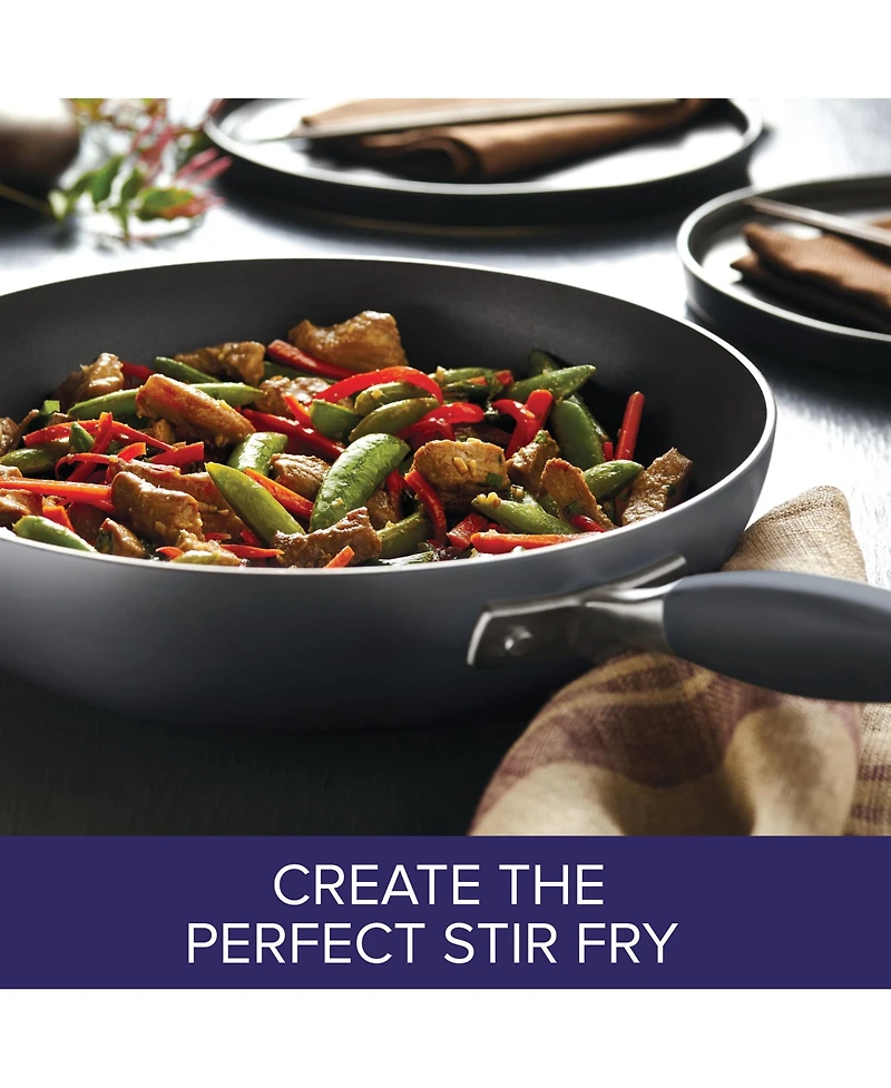 Anolon Advanced Home Hard-Anodized 12" Nonstick Stir Fry