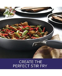 Anolon Advanced Home Hard-Anodized 12" Nonstick Stir Fry