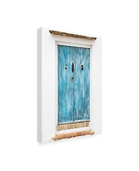 Philippe Hugonnard Made in Spain Old Blue Door Canvas Art - 27" x 33.5"