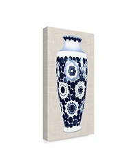 Unknown Blue & White Vase V Canvas Art - 15" x 20"