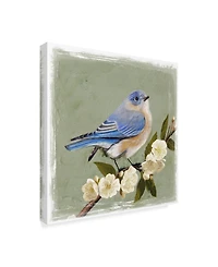 Victoria Borges Bluebird Branch I Canvas Art