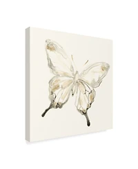 June Erica Vess Sepia Butterfly Impressions Iv Canvas Art - 15" x 20"