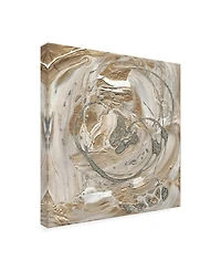 Alicia Ludwig Silver and Gold I Canvas Art - 15" x 20"