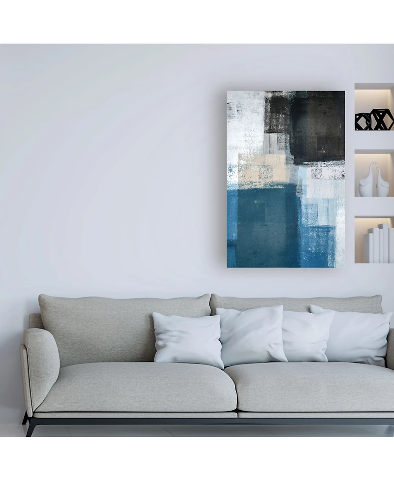 Incado Abstract Blue Ii Canvas Art - 27" x 33.5"