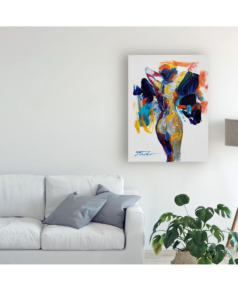 Tadeo Zavaleta Figure Study Ii Canvas Art