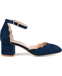 Journee Collection Women's Edna Ankle Strap Heels