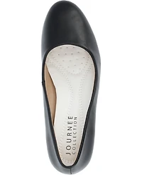 Journee Collection Women's Luu Round Toe Pumps