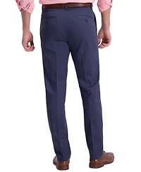 Haggar Men's Iron Free Premium Khaki Slim-Fit Flat-Front Pant