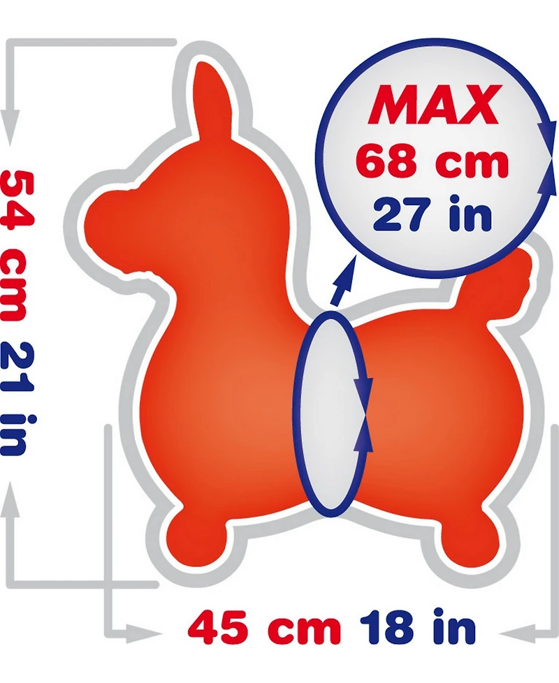 Gymnic Rody Horse Inflatable Bounce Ride