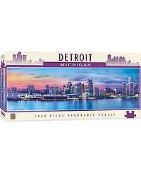 Masterpieces Detroit 1000 Piece Panoramic Jigsaw Puzzle for Adults