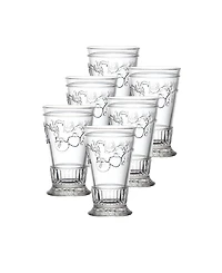 La Rochere Versailles 12-ounce Double Old Fashioned Glass, Set of 6