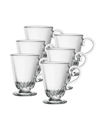 La Rochere Louison 9-ounce Coffee Mug, Set of 6