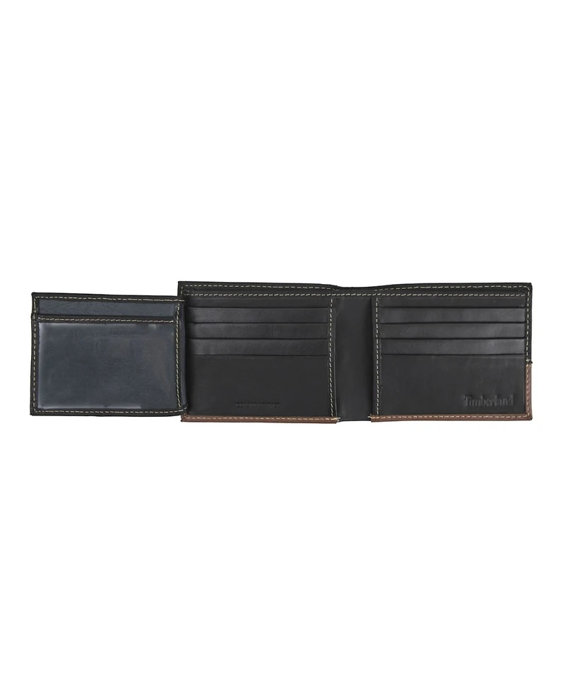 Men's Timberland Two-Tone Commuter Wallet