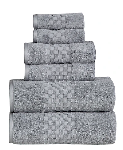 Feather & Stitch, Ny Luna 6-Pc. Bath Towel Set