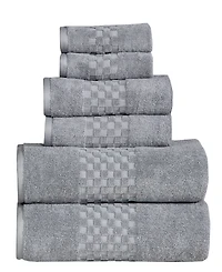Feather & Stitch, Ny Luna 6-Pc. Bath Towel Set