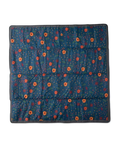 Little Unicorn Midnight Poppy 5x5 Outdoor Blanket