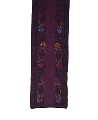 Simply Natural Women's Embroidered Alpaca-Wool Anastasia Scarf