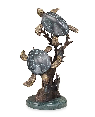 Spi Home Sea Turtle Duet Sculpture