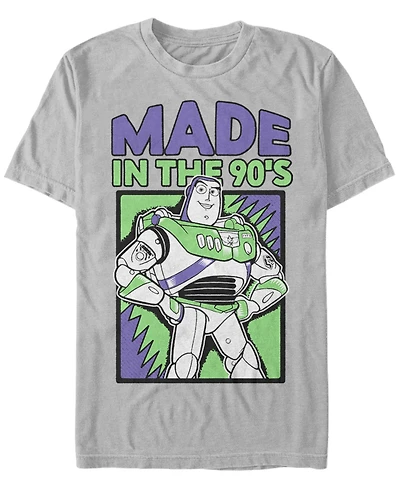 Disney Pixar Men's Toy Story 4 Buzz Made The 90's Short Sleeve T-Shirt