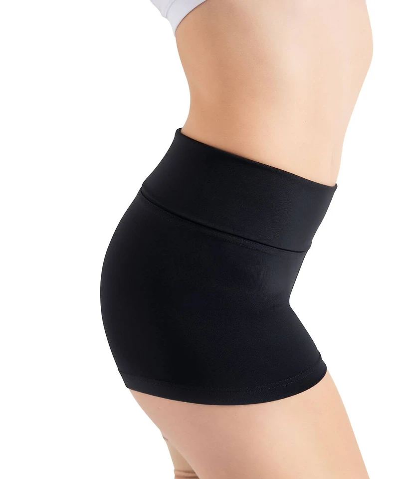 Capezio Women's Fold-Over Boyshort