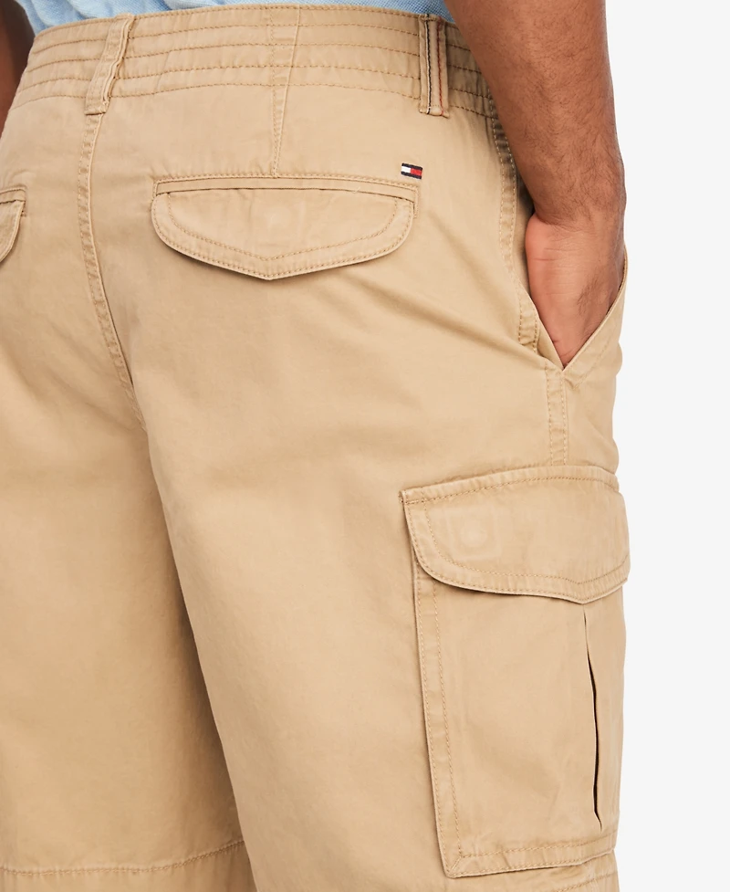 Tommy Hilfiger Men's Essential 10" Solid Cargo Shorts