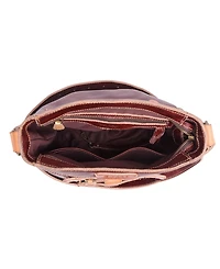 Old Trend Women's Genuine Leather Leeds Castle Crossbody Bag