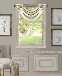 Elrene Home Fashions All Seasons Waterfall Window Valance