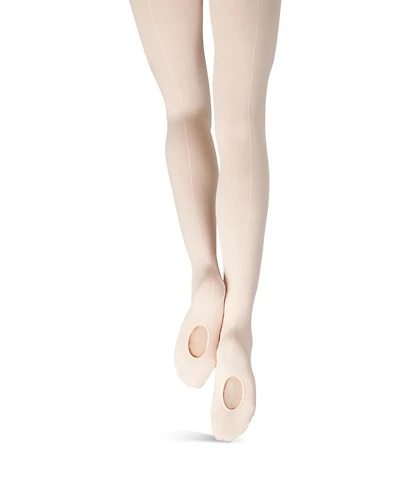Capezio Girls Mesh Transition Tight w/ Mock Seam