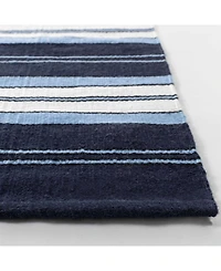Lauren Ralph Lauren Leopold Stripe LRL2462A Navy 5' X 8' Outdoor Area Rug