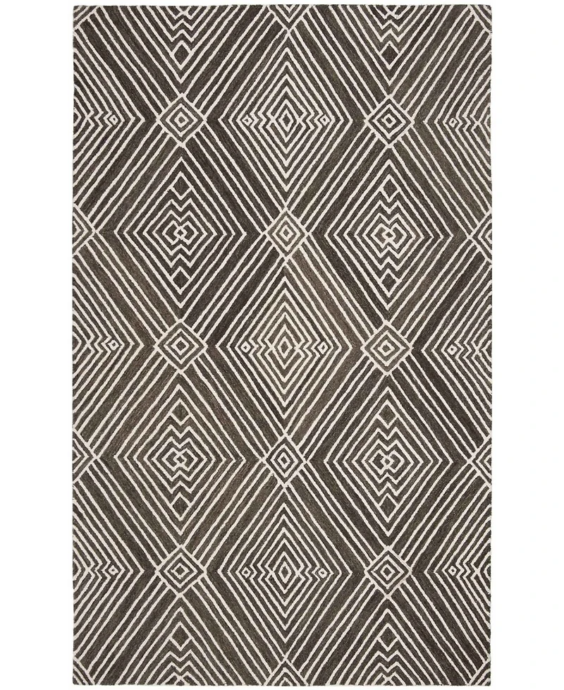 Lauren Ralph Lauren Isabella LRL6608F Charcoal 8' X 10' Area Rug