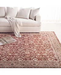 Lauren Ralph Lauren Warwick LRL1310B Oxblood 7'9" X 10' Area Rug