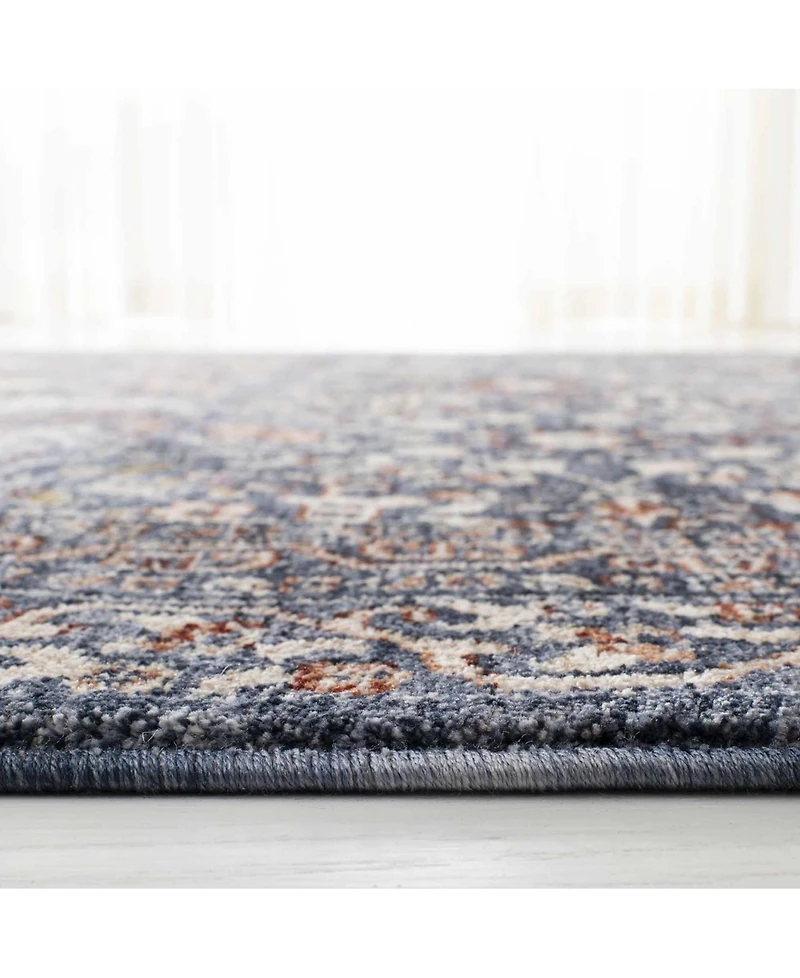 Lauren Ralph Lauren Belvoir LRL1300A Navy 2'2" X 10' Runner Area Rug