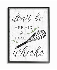 Stupell Industries Kitchen Take Whisks! Framed Giclee Art, 11" x 14"