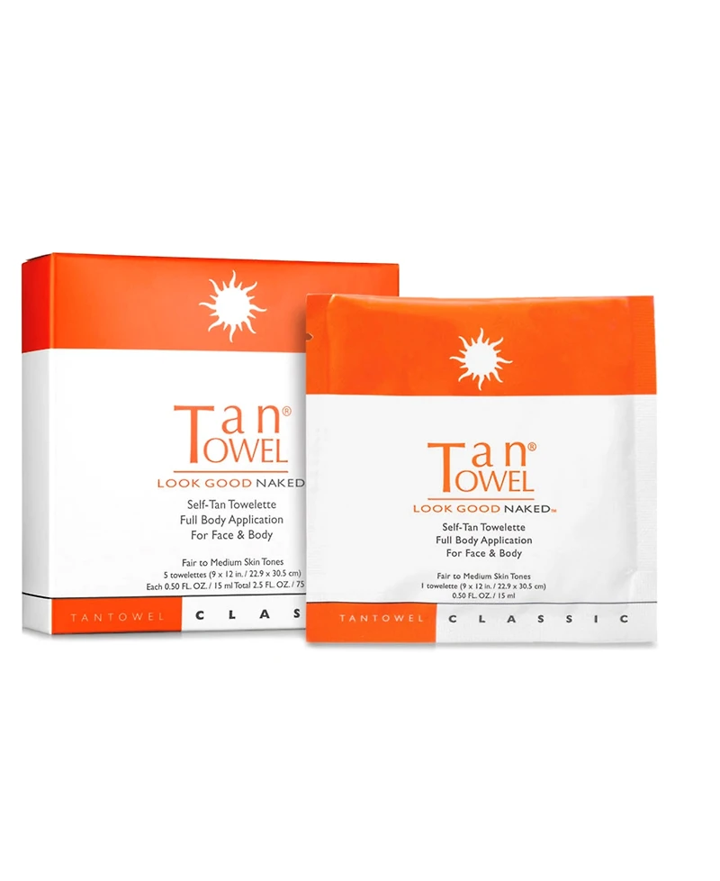 TanTowel Full Body Classic, 5 Pack