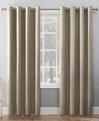 Duran Thermal Insulated 100% Blackout Grommet Curtain Panel