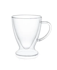 JoyJolt Declan Irish Coffee Double Wall Insulated Mugs, Set of 4