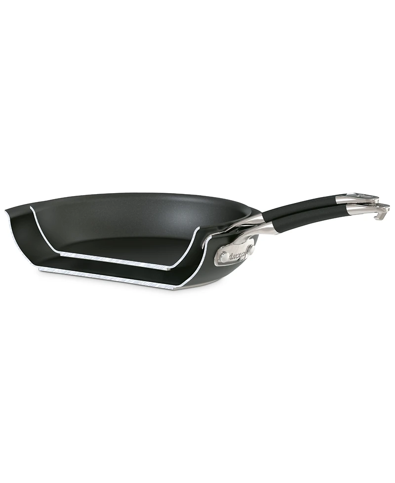 Anolon SmartStack 8.5" & 10" Hard-Anodized Nesting Skillet Set