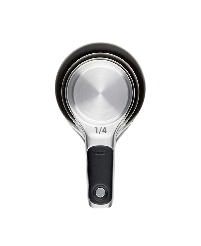 Oxo Good Grips Set of 4 Stainless Steel Magnetic Measuring Cups