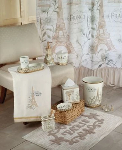 Avanti Paris Botanique Hand Painted Resin Bath Accessories