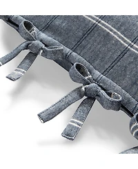Lauren Ralph Lauren Eva Windowpane Decorative Pillow, 18" x 18"