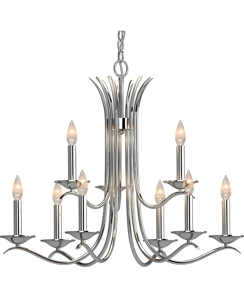 Volume Lighting Alesia 9-Light Hanging Chandelier