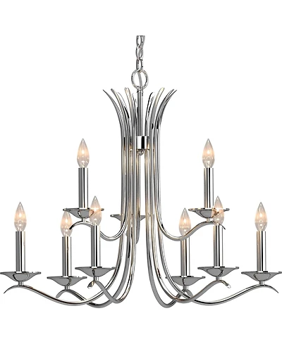 Volume Lighting Alesia 9-Light Hanging Chandelier