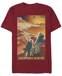 Nasa Men's Mars Surveyors Wanted Short Sleeve T-Shirt