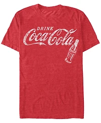 Coca-Cola Men's Retro Coke Bottle Short Sleeve T-Shirt