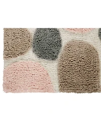 Chesapeake Pebbles Plush Bath Runner, 24" x 60"