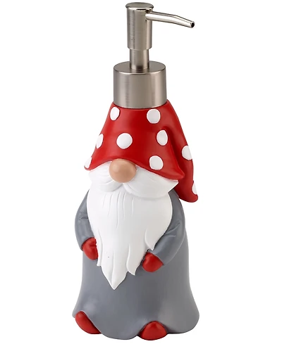 Avanti Gnome Walk Holiday Resin Soap/Lotion Dispenser