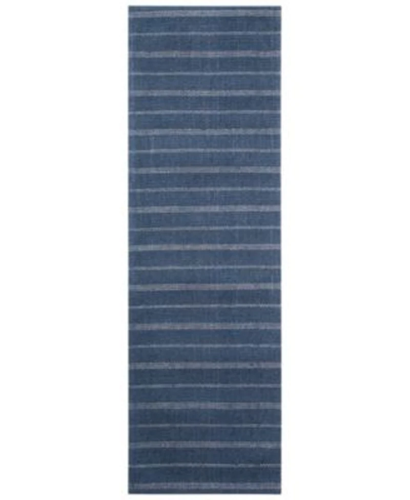 Lauren Ralph Lauren Miles Stripe Lrl6400d Navy Area Rug Collection