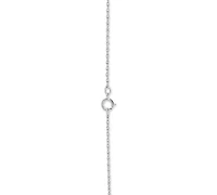 Mom Diamond Heart Necklace in Sterling Silver and 14k Gold (1/10 ct. t.w.)