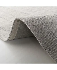 Lauren Ralph Lauren Tamworth Check Lrl6450c Silver Area Rug Collection