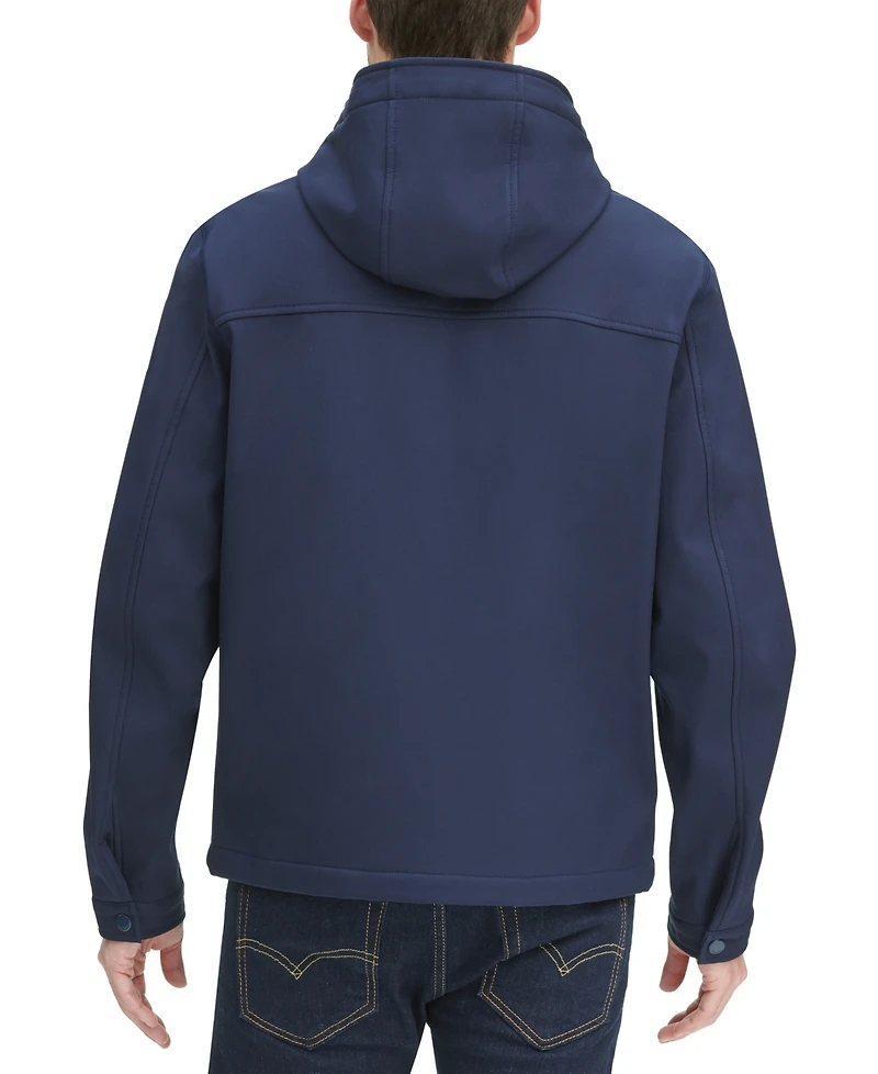 Tommy Hilfiger Men's Hooded Soft-Shell Jacket, Created for Macy's